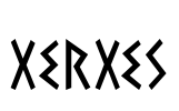 Xerxes Font Image
