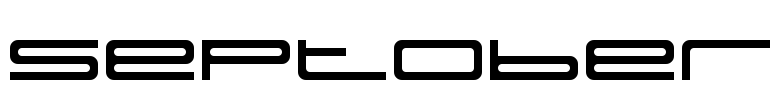 Septober Font Image
