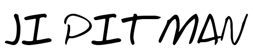 JI-Pitman Font Image
