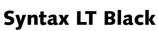 Syntax LT Black