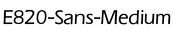 E820-Sans-Medium