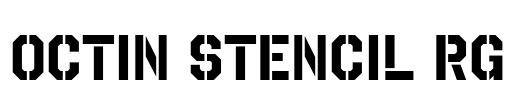 Octin Stencil Rg