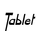 Tablet Font Image