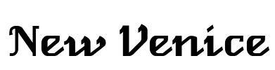 New Venice Font Image