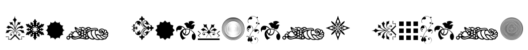 Soft Ornaments Twenty Font Image