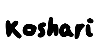 Koshari Font Image