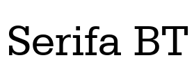 Serifa BT