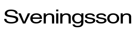 Sveningsson Font Image