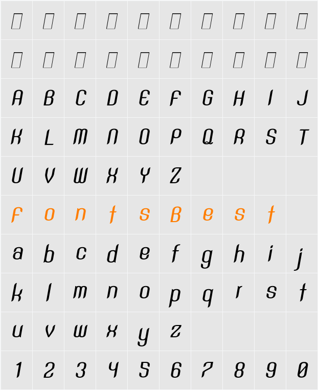 SNT Anouvong Character Map