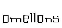 Omellons Font Image