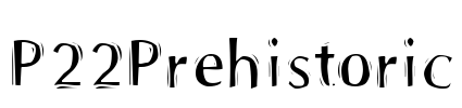 P22Prehistoric Font Image