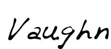 Vaughn Font Image