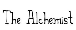 The Alchemist Font Image