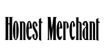 Honest Merchant Font Image
