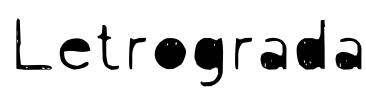 Letrograda Font Image