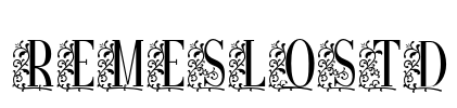 RemesloSTD Font Image