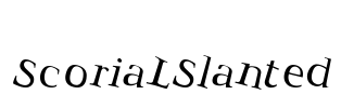 ScoriaLSlanted