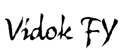 Vidok FY Font Image