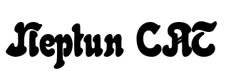 Neptun CAT Font Image