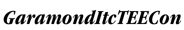 GaramondItcTEECon