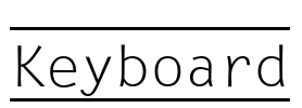 Keyboard