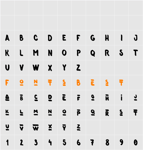 Oneer Character Map