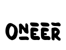Oneer Font Image