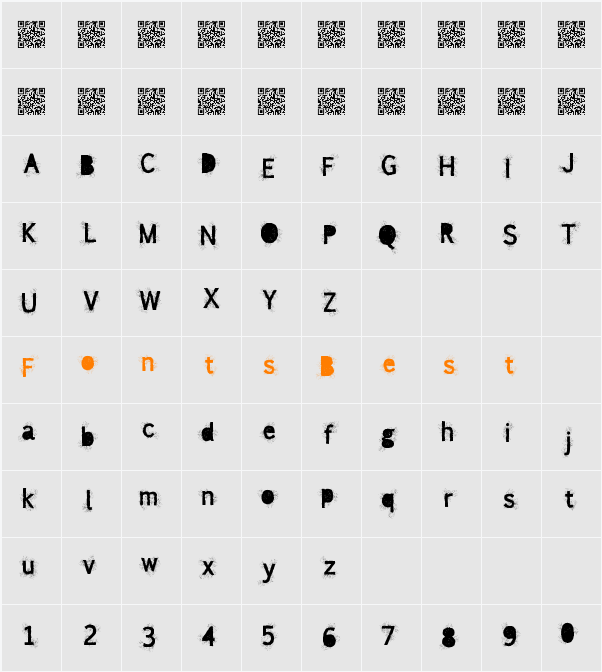 Magnetic Character Map