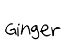 Ginger Font Image
