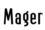 Mager Font Image