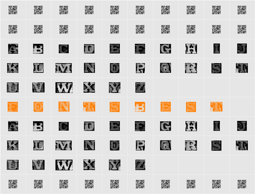 dynamatics Character Map