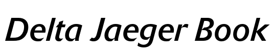 Delta Jaeger Book