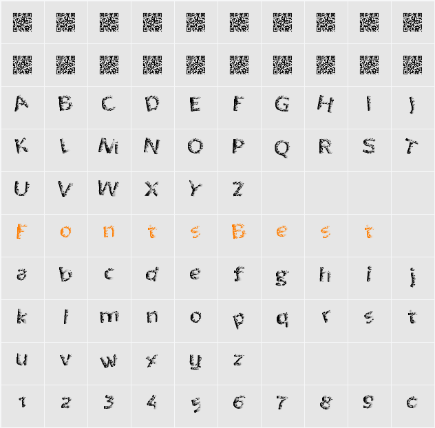 QuantumPixel Character Map