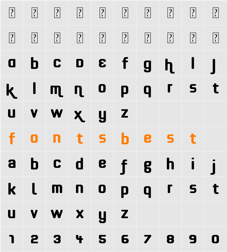 effortless Character Map