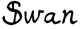 Swan Font Image