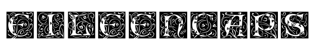 EileenCaps Font Image