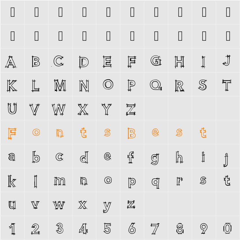 HelloBlueprint Character Map
