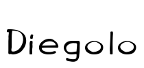 Diegolo Font Image