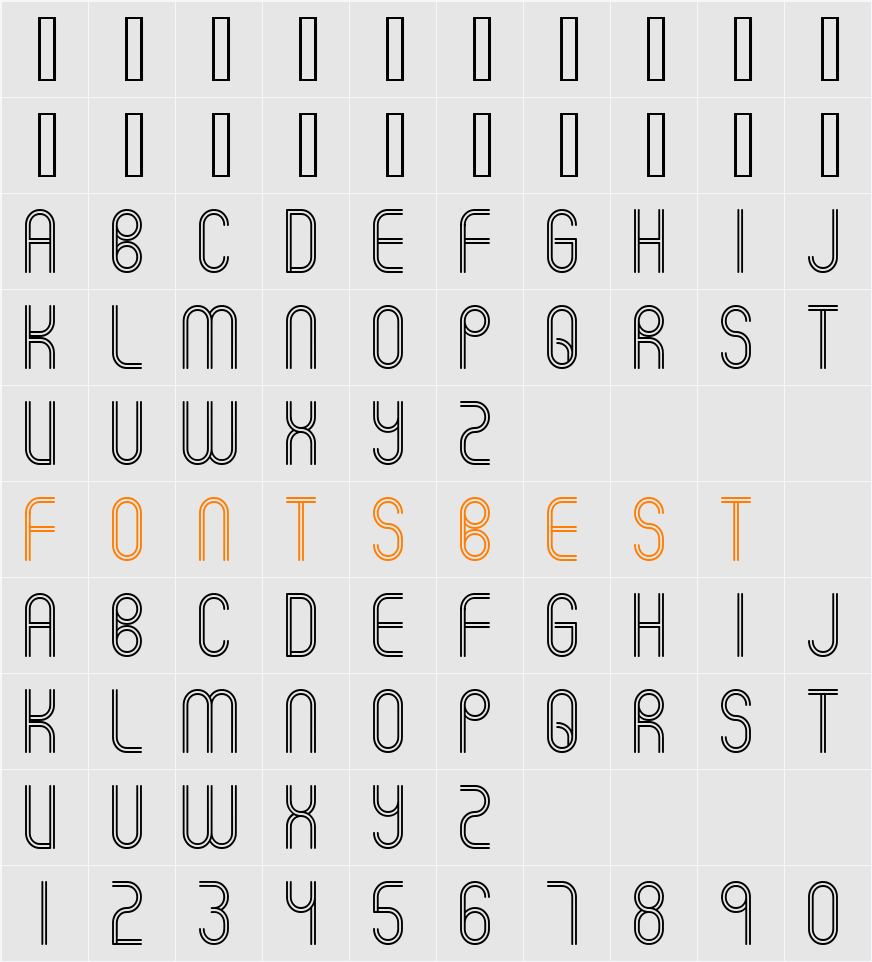 Root Character Map