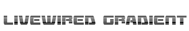 Livewired Gradient Font Image