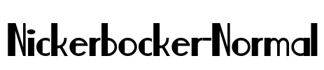 Nickerbocker-Normal