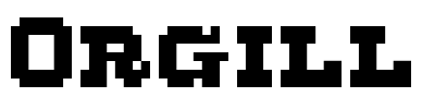 Orgill Font Image