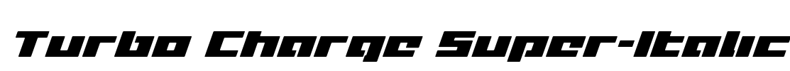 Turbo Charge Super-Italic