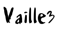 Vaille3 Font Image
