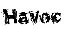 Havoc Font Image