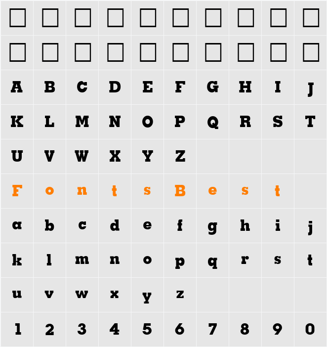 PSL Akkhanee Character Map