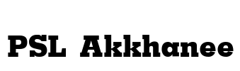 PSL Akkhanee Font Image