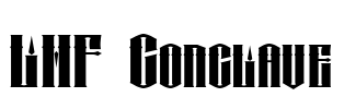 LHF Conclave Font Image