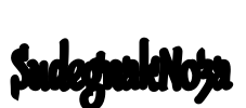 SudegnakNo3a Font Image