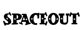 SpaceOut Font Image
